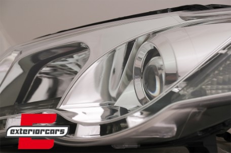 Prednja svjetla LED DayLight (chrome) / Volkswagen Passat B6 3C (03.2005-2010), LPVWC1
