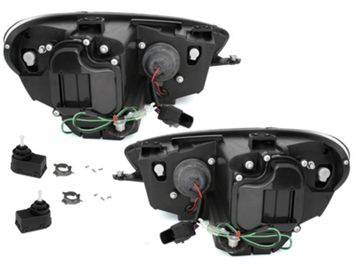 Prednja svjetla LED DayLight (chrome) / Volkswagen Scirocco (2008-04.2014), LPVWA9