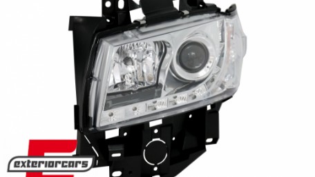 Prednja svjetla LED DayLight (chrome) / Volkswagen T4 Bus (08.1996-03.2003), LPVWB5