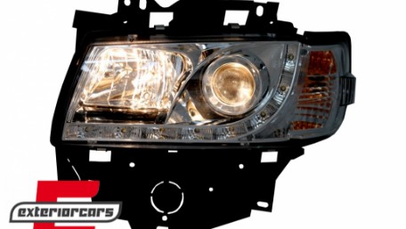 Prednja svjetla LED DayLight (chrome) / Volkswagen T4 Bus (08.1996-03.2003), LPVWB5
