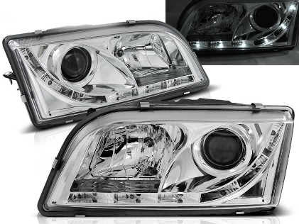 Prednja svjetla LED DayLight (chrome) / VOLVO S40/V40 (96-03), LPVO07