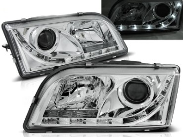 Prednja svjetla LED DayLight (chrome) / VOLVO S40/V40 (96-03), LPVO07