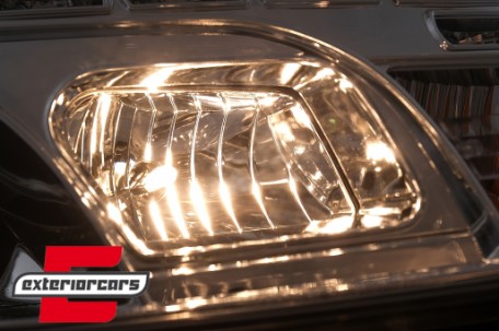 Prednja svjetla LED DayLight (chrome) / VW Caddy (2003-2010) Touran I (2003-2006), LPVWC3