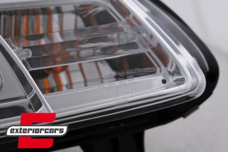 Prednja svjetla LED DayLight (chrome) / VW Caddy (2003-2010) Touran I (2003-2006), LPVWC3