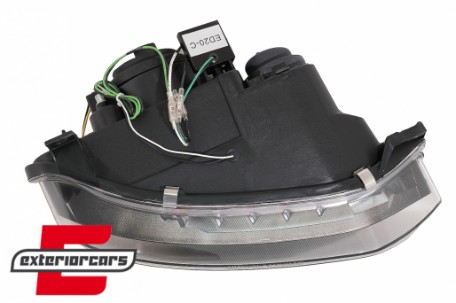Prednja svjetla LED DayLight (crna) / Alfa Romeo 156 (1997-2003), LPAR02