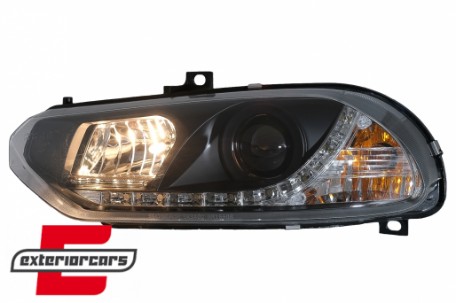 Prednja svjetla LED DayLight (crna) / Alfa Romeo 156 (1997-2003), LPAR02