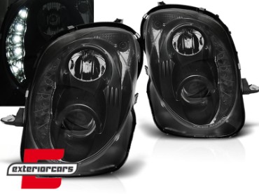 Prednja svjetla LED DayLight (crna) / Alfa Romeo Mito (2008-2019), LPAR06