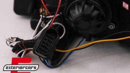 Prednja svjetla LED DayLight (crna) / Audi A4 Cabrio B6 (2002-2006), LPAUF4