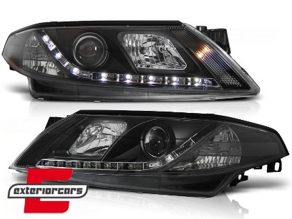 Prednja svjetla LED DayLight (crna) / Renault Laguna 2 (2001-2005), LPRE18