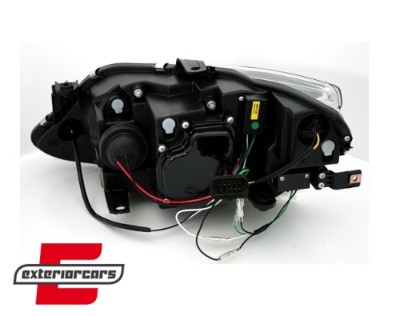 Prednja svjetla LED DayLight (crna) / Seat Ibiza 6J (2008-2012), LPSE18
