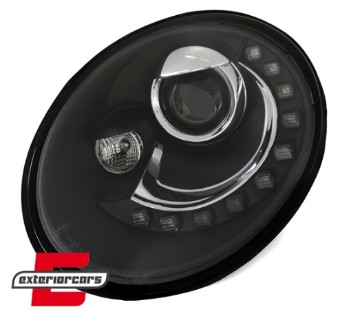 Prednja svjetla LED DayLight (crna) / Volkswagen New Beetle (10.1998-05.2005), LPVWL7