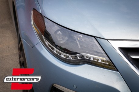 Prednja svjetla LED DayLight (crna) / VW Passat CC (2008-2012), LPVWJ5