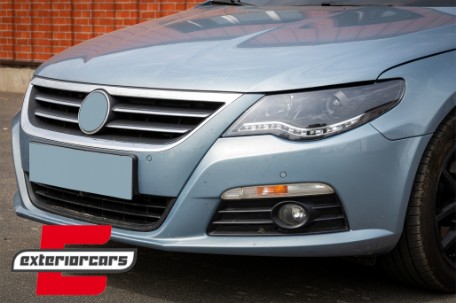 Prednja svjetla LED DayLight (crna) / VW Passat CC (2008-2012), LPVWJ5