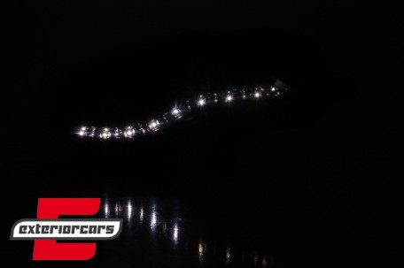 Prednja svjetla LED DayLight (crna) / VW Passat CC (2008-2012), LPVWJ5