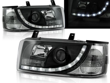 Prednja svjetla LED DayLight (crna) / VW T4 (1990-03.2003), LPVW84