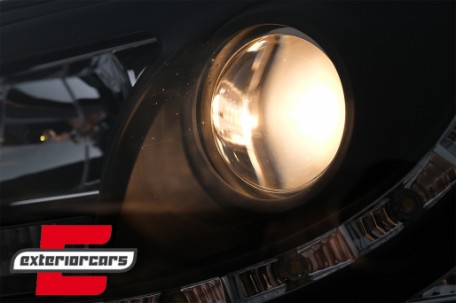 Prednja svjetla LED DayLight (crna) / VW T4 (1990-03.2003), LPVW84