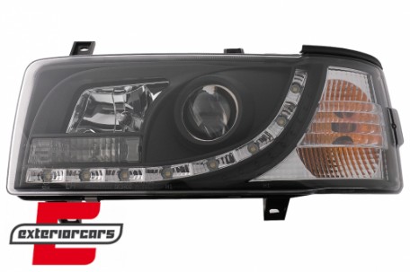 Prednja svjetla LED DayLight (crna) / VW T4 (1990-03.2003), LPVW84