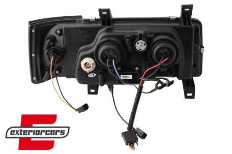 Prednja svjetla LED DayLight (crna) / VW T4 (1990-03.2003), LPVW84