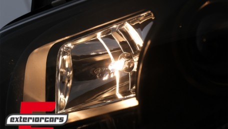 Prednja svjetla LED DayLight (crna) / VW T4 (1990-03.2003), LPVW84
