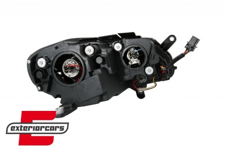 Prednja svjetla LED DayLight (crna) / VW Volkswagen Passat B7 (2010-2014), LPVWM8