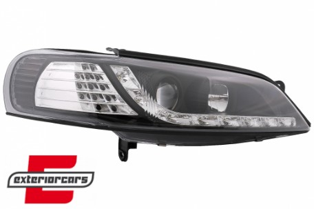 Prednja svjetla LED DayLight LED žmigavci (crna) / Opel Vectra B (1995-12.1998), LPOP74