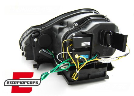 Prednja svjetla LED DayLight Xenon (chrome) / Porsche Cayenne (02-06), LPPO03