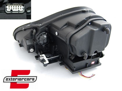 Prednja svjetla LED DayLight Xenon (chrome) / PORSCHE CAYENNE (02-06), LPPO09