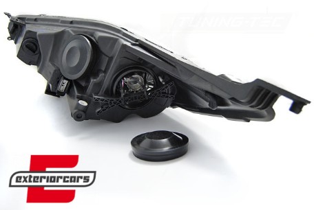 Prednja svjetla LED DRL (chrome) / Ford Fiesta (2013-2016), LPFO68
