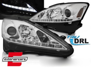 Prednja svjetla LED DRL (chrome) / Lexus IS XE20 (2006-2013), LPLE03