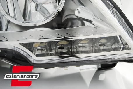 Prednja svjetla LED DRL (chrome) / Mercedes Vito W639 (2010-2014), LPME98