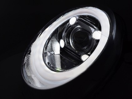 Prednja svjetla LED DRL (chrome) / MINI COOPER F54 F55 F56 (2014-2017), LPMC23