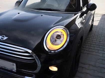 Prednja svjetla LED DRL (chrome) / MINI COOPER F54 F55 F56 (2014-2017), LPMC23