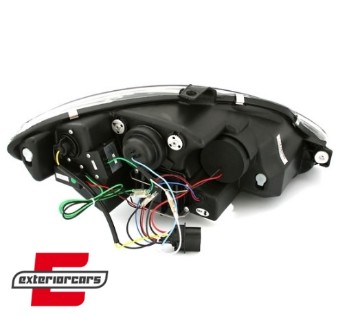 Prednja svjetla LED DRL (chrome) / SEAT ALTEA LEON TOLEDO (04-09), LPSE09