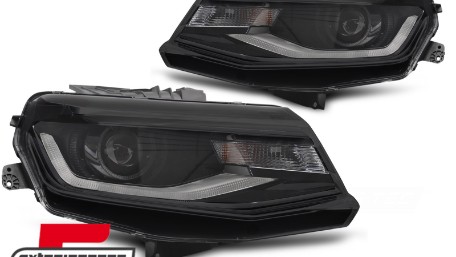Prednja svjetla LED DRL (crna) / Chevrolet Camaro (2016-2018), LPCT16