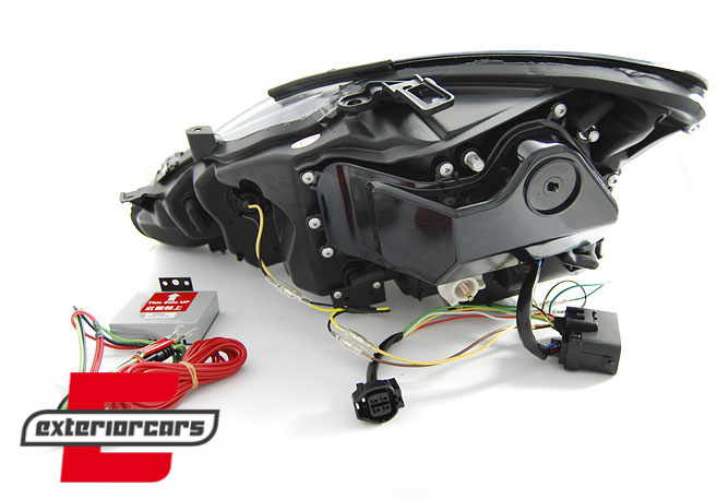 Prednja svjetla LED DRL (crna) / Lexus IS XE20 (2006-2013), LPLE04