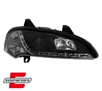 Prednja svjetla LED DRL (crna) / Opel Tigra (1994-2000), LPOP58