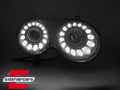 Prednja svjetla LED DRL Facelift look / Bentley Continental GT (2003-2008), LPBE01
