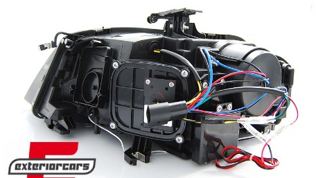 Prednja svjetla LED DRL Facelift Xenon look (chrome) / Audi A4 B8 (2008-2011), LPAUC9