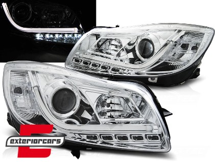 Prednja svjetla LED DRL Facelift Xenon look (chrome) / Opel Insignia (2008-2012), LPOP94