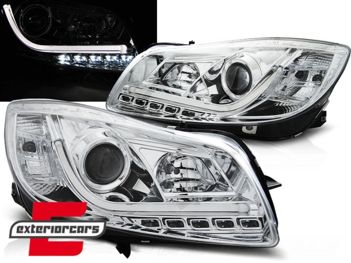 Prednja svjetla LED DRL Facelift Xenon look (chrome) / Opel Insignia (2008-2012), LPOP94