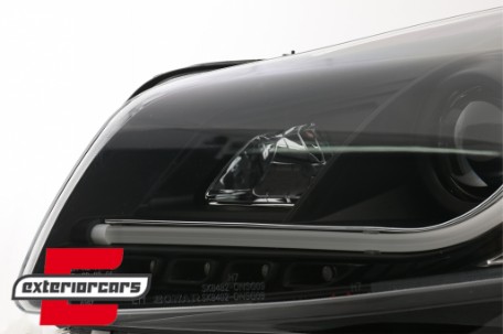 Prednja svjetla LED DRL Facelift Xenon look (crna) / Opel Insignia (2008-2012), LPOP95