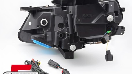 Prednja svjetla LED DRL SEQ žmigavci (crna) / Chevrolet Camaro (2016-2018), LPCT17