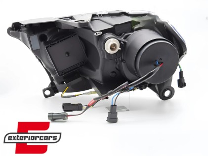 Prednja svjetla LED DRL SEQ žmigavci (crna) / Dodge Durango (2010-2013), LPDO49