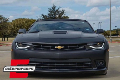Prednja svjetla LED DRL SEQ žmigavci Facelift 2016 look (crna) / Chevrolet Camaro Mk5 Facelift (2013-2015), LPCT15