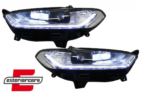 Prednja svjetla LED DRL SEQ žmigavci / Ford Mondeo MK5 (2014-2018), LPFOD6
