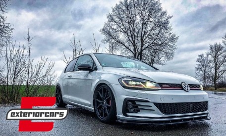 Prednja svjetla LED DRL SEQ žmigavci GTI look / VW Golf 7.5 Facelift (2017-2019), LPVX10