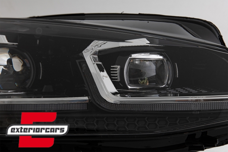 Prednja svjetla LED DRL SEQ žmigavci R line look / VW Golf 7.5 Facelift (2017-2019), LPVX09