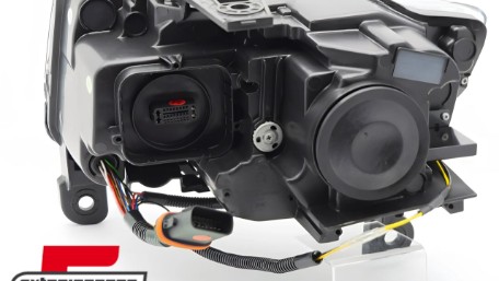 Prednja svjetla LED DRL SEQ žmigavci TubeLight dizajn XENON (chrome) / Jeep Grand Cherokee WK2 Facelift (2014-2021), LPCH37