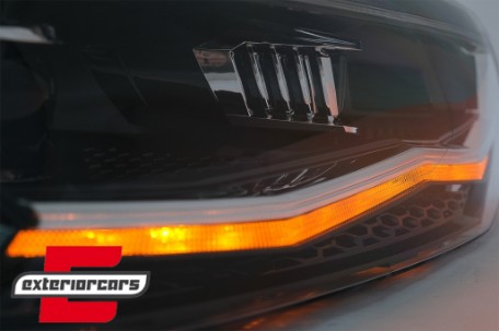 Prednja svjetla LED DRL SEQ žmigavci / VW Polo AW 2G (2018-2021), LPVX18