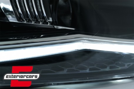 Prednja svjetla LED DRL SEQ žmigavci / VW Polo AW 2G (2018-2021), LPVX18